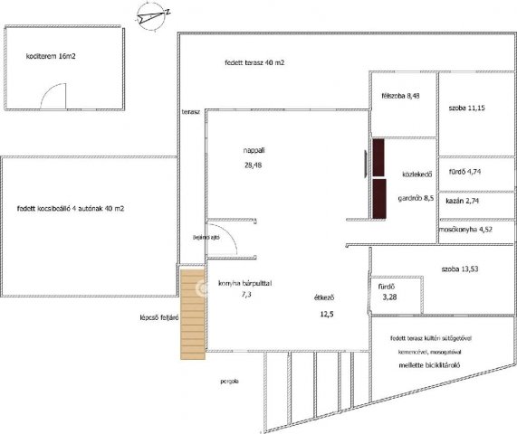 Eladó családi ház, Délegyházán 157 M Ft, 3+1 szobás