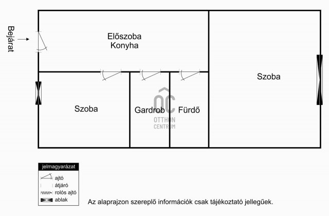 Eladó téglalakás, Budapesten, VIII. kerületben 65 M Ft, 2 szobás