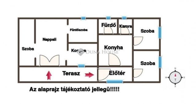 Eladó családi ház, Kiskunlacházán 59.9 M Ft, 4 szobás