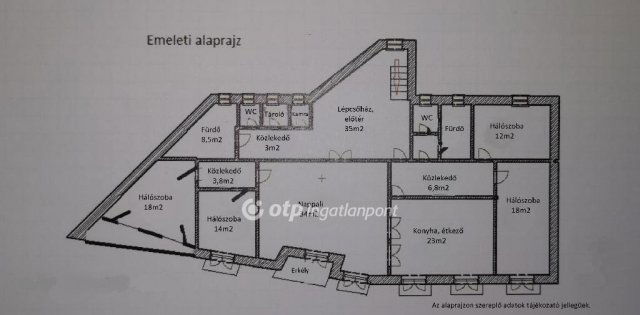 Eladó téglalakás, Keszthelyen 180 M Ft, 5 szobás