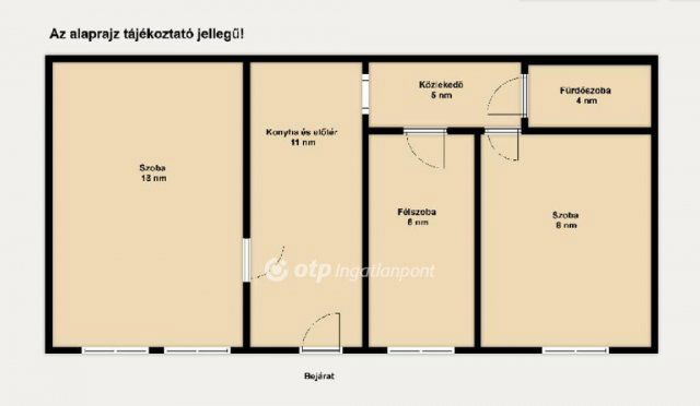 Eladó téglalakás, Budapesten, XXI. kerületben 43.9 M Ft
