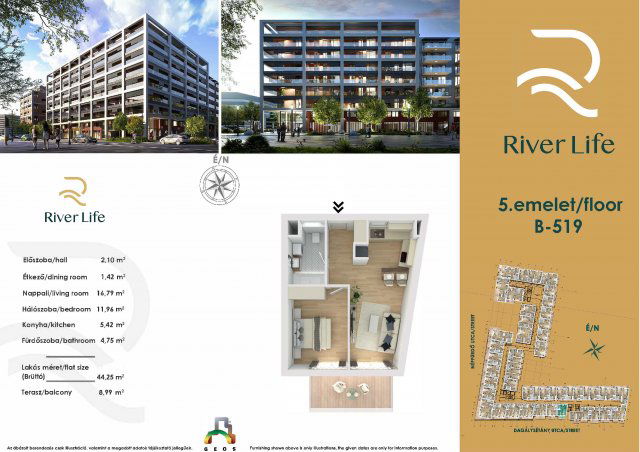 Eladó téglalakás, XIII. kerületben, Népfürdő utcában