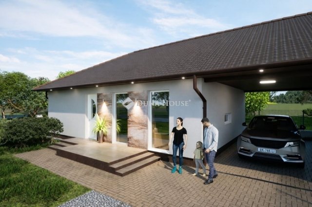 Eladó ikerház, Dánszentmiklóson 52.9 M Ft, 3 szobás