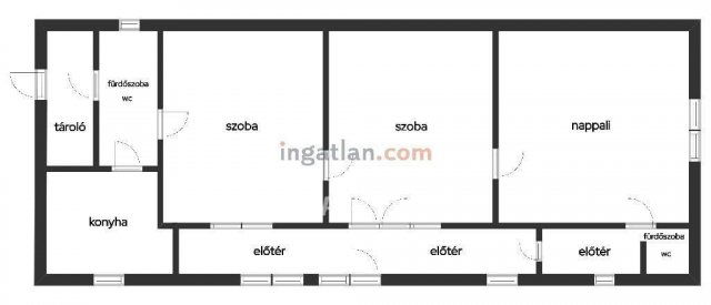 Eladó családi ház, Dunaszegen 47.58 M Ft, 3 szobás