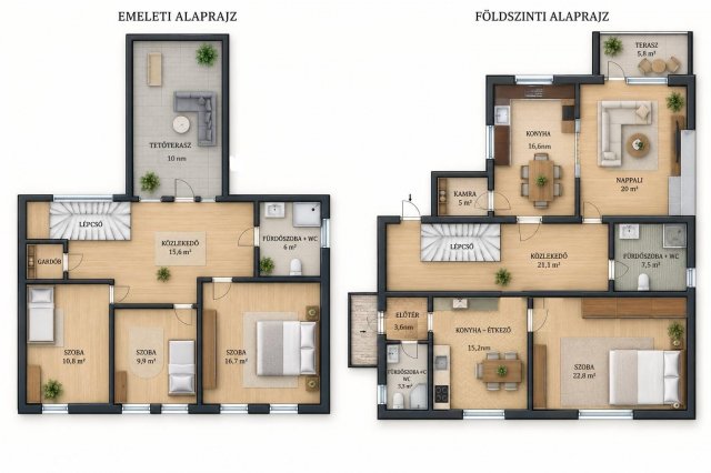 Eladó családi ház, Tatabányán 79.9 M Ft, 5 szobás