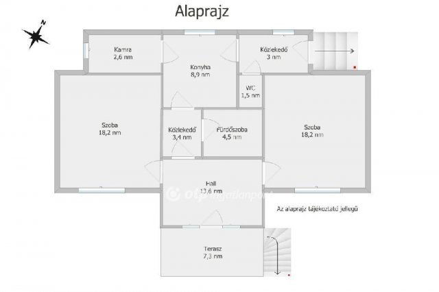 Eladó családi ház, Alsóörsön 139 M Ft, 3 szobás