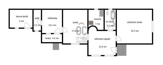 Eladó családi ház, Demecseren 22.9 M Ft, 4 szobás