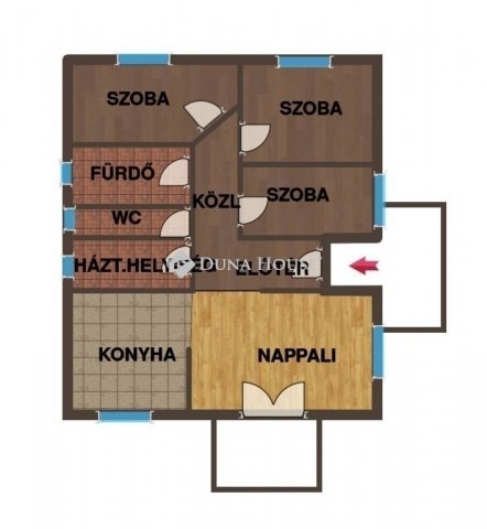 Eladó családi ház, Pilisen 77.9 M Ft, 4 szobás