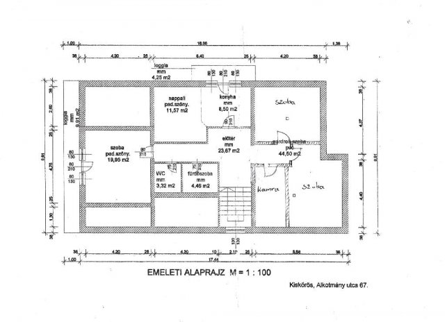 Eladó családi ház, Kiskőrösön 74.9 M Ft, 5 szobás