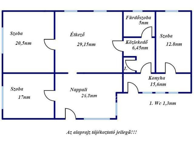 Eladó családi ház, Kenderesen 14.5 M Ft, 3 szobás
