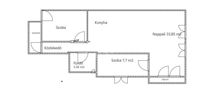 Eladó ikerház, Budapesten, XIX. kerületben 45 M Ft, 2+1 szobás