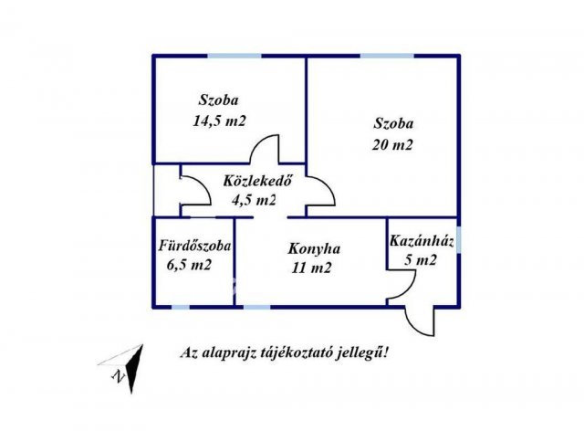 Eladó családi ház, Tiszafüreden 39 M Ft, 2 szobás