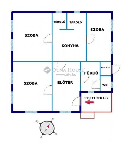 Eladó családi ház, Orgoványon 22.9 M Ft, 3 szobás