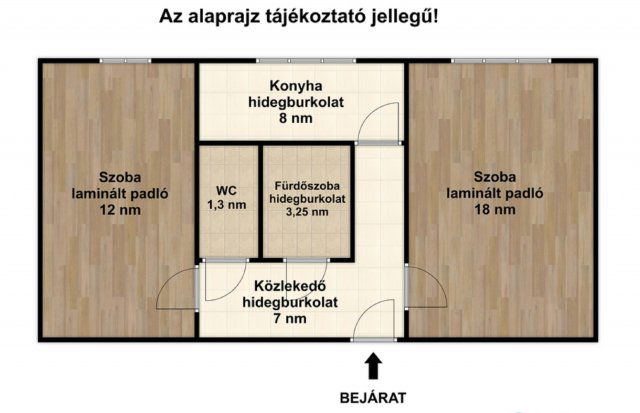 Eladó téglalakás, Szegeden 45.99 M Ft, 2 szobás