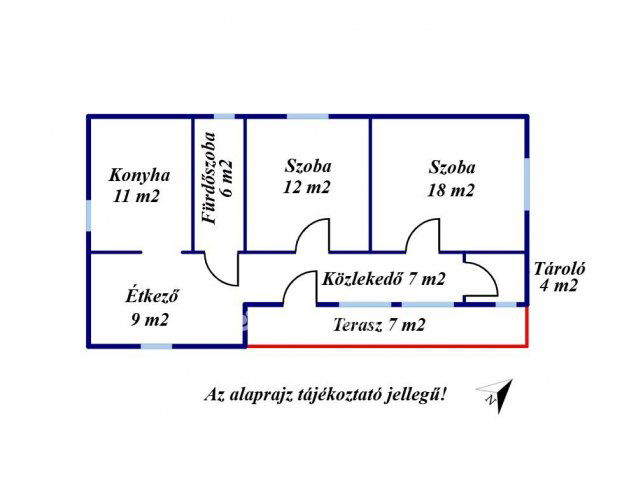 Eladó családi ház, Tápiószőlősön 14.9 M Ft, 2 szobás
