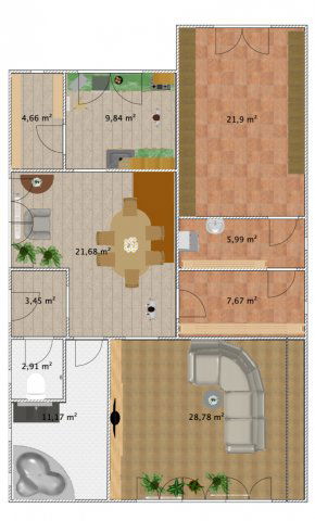 Eladó családi ház, Abonyban 71.9 M Ft, 4 szobás