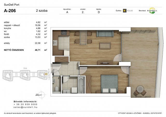 Eladó téglalakás, Budapesten, XI. kerületben 108.8 M Ft