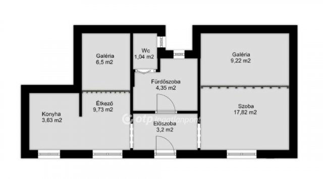 Eladó téglalakás, Budapesten, X. kerületben 43 M Ft, 1 szobás