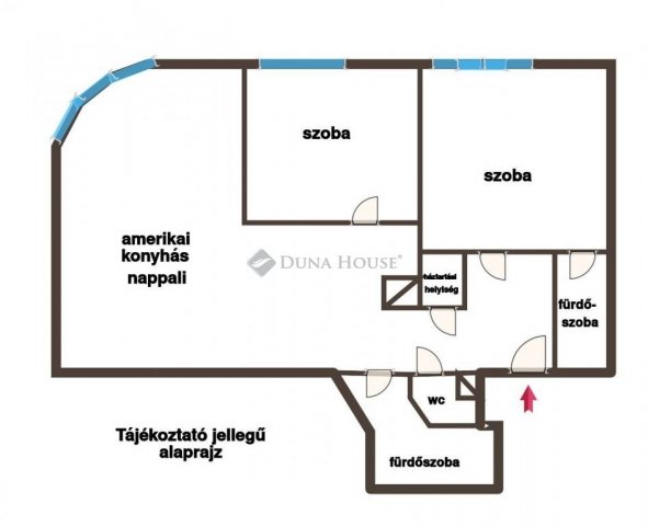 Eladó téglalakás, Budapesten, V. kerületben 299.9 M Ft, 3 szobás