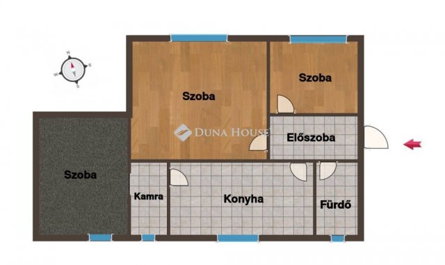 Eladó családi ház, Csörögön, Kisfaludy utcában 61 M Ft