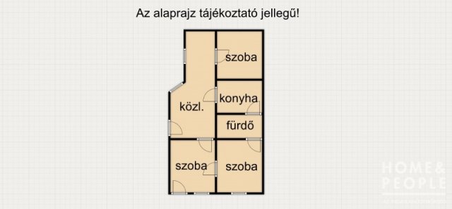 Eladó családi ház, Kisteleken 50 M Ft, 3 szobás