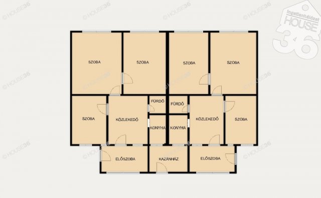 Eladó családi ház, Faddon 35.9 M Ft, 6 szobás