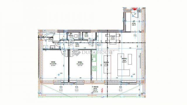 Eladó téglalakás, Debrecenben 109 M Ft, 3 szobás