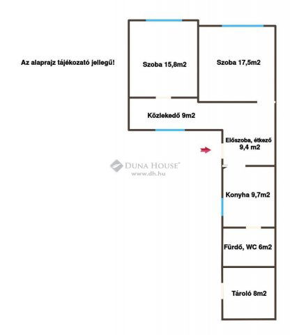 Eladó családi ház, Dombóváron, Rákóczi utcában 16.5 M Ft
