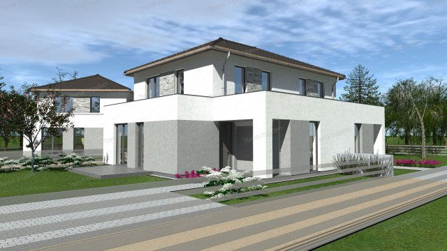 Eladó ikerház, Enesén 82.9 M Ft, 4 szobás / költözzbe.hu