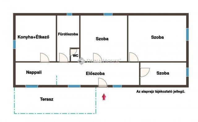 Eladó családi ház, Földeákon 21.99 M Ft, 4 szobás