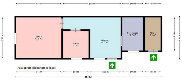 Eladó családi ház, Budapesten, XX. kerületben 51.9 M Ft