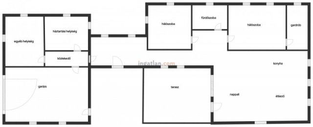 Eladó családi ház, Dabason 74 M Ft, 2+1 szobás