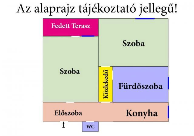 Eladó téglalakás, Szigetszentmiklóson 62 M Ft, 2 szobás