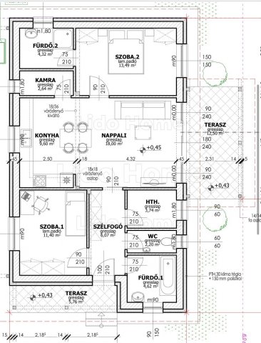 Eladó családi ház, Ságváron 70 M Ft, 3 szobás