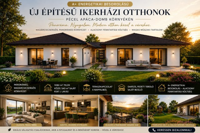 Eladó ikerház, Pécelen 135 M Ft, 4 szobás / költözzbe.hu