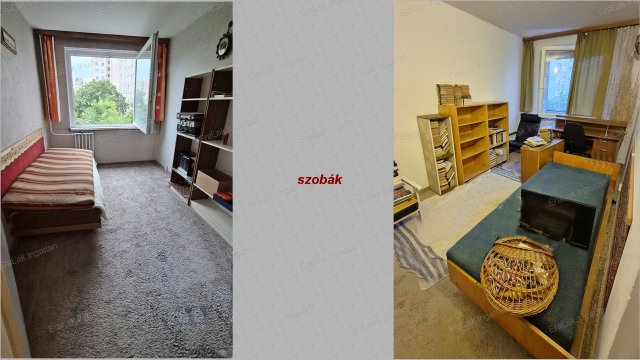 Eladó panellakás, Győrött 48 M Ft, 2+1 szobás