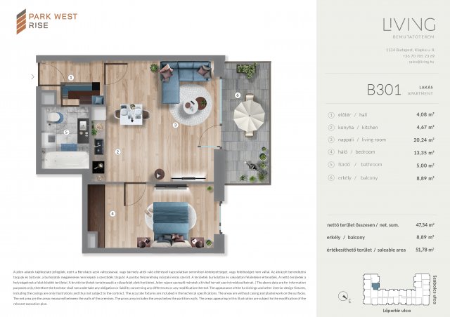 Eladó téglalakás, Budapesten, XIII. kerületben, Szabolcs utcában