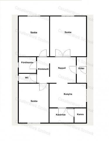 Eladó családi ház, Tiszaörsön 34.99 M Ft, 4 szobás