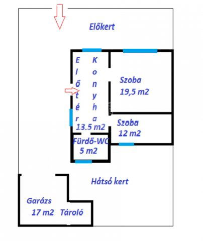 Eladó családi ház, Budapesten, XX. kerületben 59.99 M Ft