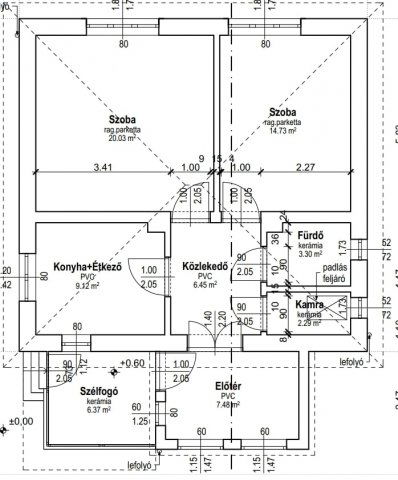 Eladó családi ház, Debrecenben 84.7 M Ft, 2 szobás
