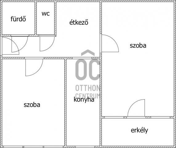 Eladó panellakás, Szolnokon 29.9 M Ft, 2 szobás