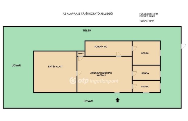 Eladó családi ház, Piliscsabán 74.9 M Ft, 3+1 szobás