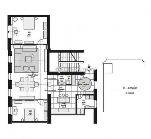 Eladó téglalakás, Budapesten, V. kerületben 286 M Ft, 3 szobás