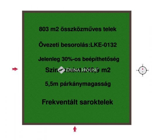 Eladó telek, Kecskeméten 65 M Ft / költözzbe.hu