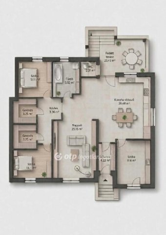 Eladó családi ház, Mosonmagyaróváron 124.9 M Ft, 4 szobás