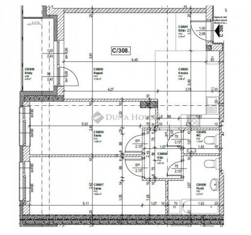 Eladó téglalakás, Budapesten, XIII. kerületben 110.825 M Ft