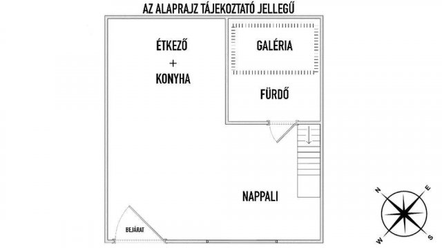 Eladó téglalakás, Budapesten, VI. kerületben 75 M Ft, 1 szobás