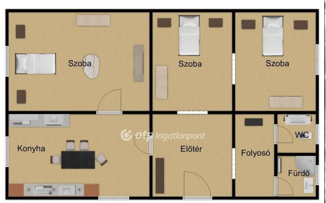 Eladó családi ház, Nádudvaron 16.99 M Ft, 3 szobás