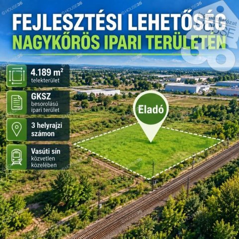 Eladó telek, Nagykőrösön 23 M Ft / költözzbe.hu