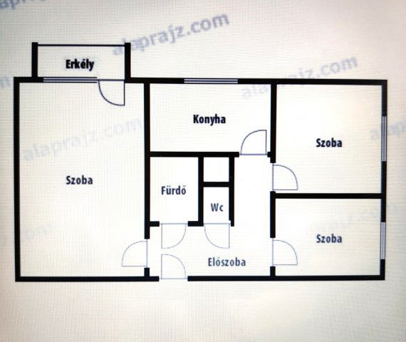 Eladó panellakás, Székesfehérvárott 49.9 M Ft, 1+2 szobás